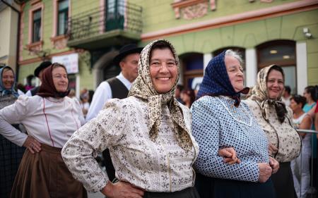 Izjemen obisk zaznamoval 50. Dneve narodnih noš in oblačilne dediščine v Kamniku (Blaž T. Muc)  (81)